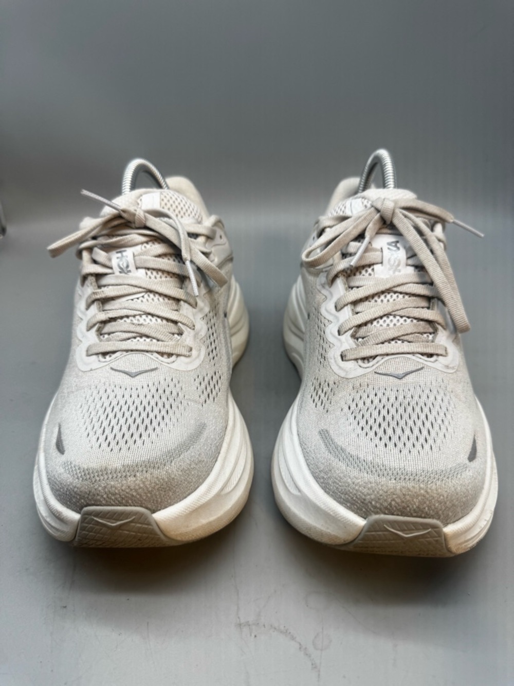Size 8.5 - Hoka One One Bondi 6 Wide D Gray Women Low Top Running Walking Shoes - Picture 7 of 8